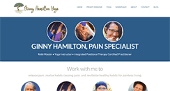 Desktop Screenshot of ginnyhamiltonyoga.com